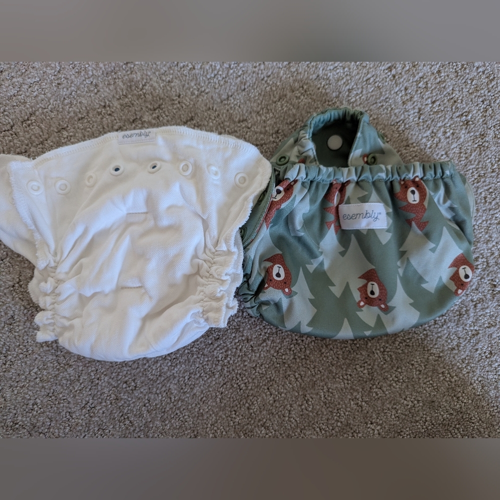 Cloth Diaper Esembly Diaper Inner And Outer